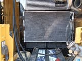 2023 Caterpillar 313 crawler excavator engine compartment view