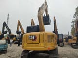2022 Caterpillar 307E mini excavator, rear view