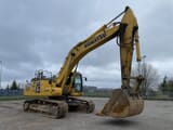 2018 Komatsu HB365LC-3 crawler excavator side view