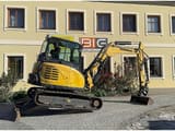 2020 Yanmar SV60-A mini excavator side view