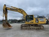 2018 Komatsu HB365LC-3 crawler excavator, side view