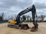 2012 Volvo EC220DL crawler excavator, side view