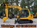 2019 Komatsu PC70 mini excavator, side view