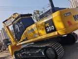 2024 Komatsu PC350LC-8 crawler excavator rear three-quarter view