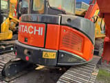 2018 Hitachi ZX50U mini excavator rear view