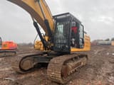 2017 Caterpillar 336FLN crawler excavator side view