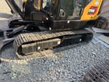 2024 Sany SY60C crawler excavator side view of tracks and cab