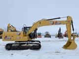 2025 Caterpillar 320D3 GC crawler excavator, side view