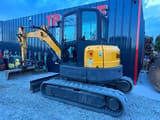 2016 Bobcat E50 mini excavator, rear three-quarter view
