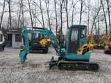 2022 Kubota U35 mini excavator, side view