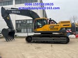 2023 Volvo EC480DL crawler excavator, side profile view