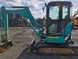 2021 Kobelco SK28SR-6E mini excavator side view