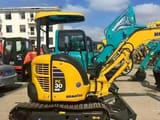 2024 Komatsu PC30 MR mini excavator, side profile view