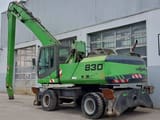 2005 Sennebogen 830 material handler, rear three-quarter view