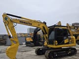 2023 Komatsu PC110 crawler excavator, side profile view
