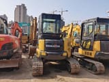 2023 Komatsu PC50 mini excavator, rear view