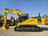 2023 Komatsu PC300 crawler excavator, side view