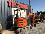 2017 Hitachi ZX26U-5 mini excavator, rear three-quarter view