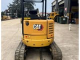 2021 Caterpillar 302.7DCR crawler excavator, rear view