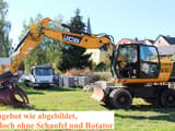 2012 JCB JS175W wheel excavator, side view