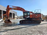 2022 Hitachi Zaxis 470LC crawler excavator, side view