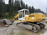 1995 Liebherr R902 STD LITRONIC crawler excavator, rear three-quarter view