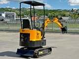 2025 JPC HT-12 MINI mini excavator, rear three-quarter view