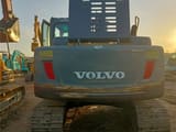 Volvo EC140B crawler excavator, rear view