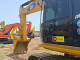 2021 Caterpillar 329D crawler excavator, side profile view