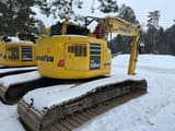 2014 Komatsu PC138US-10 crawler excavator, rear three-quarter view