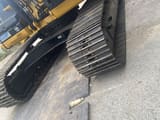 2015 Caterpillar 320D crawler excavator track and undercarriage view