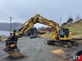 2011 Komatsu PC228USLC-8 crawler excavator side view
