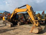 2020 Caterpillar 336D2 crawler excavator, side profile view