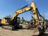 2014 Caterpillar 336EL crawler excavator, side view