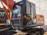2022 Hitachi Zaxis 200 crawler excavator, side view of cab