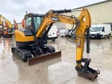 2021 Sany SY50U crawler excavator, side view