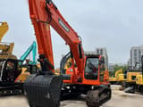 2016 Doosan DX225LCA crawler excavator, front three-quarter view
