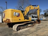 2020 Caterpillar 320GC crawler excavator, rear three-quarter view