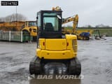 2024 Komatsu PC55MR-5 mini excavator, rear view