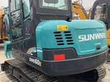 2023 Sunward SWE60E mini excavator rear view