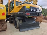 2024 Hyundai R210W-9T wheel excavator rear view