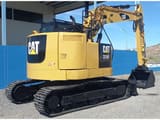 2015 Caterpillar 314F crawler excavator, rear three-quarter view