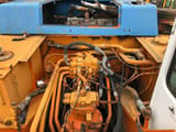 2002 Hitachi HE 280 ICE crawler excavator engine compartment view