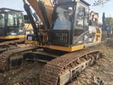 2020 Caterpillar 336D crawler excavator, front three-quarter view