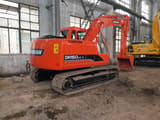 Doosan DH150LC-7 crawler excavator, rear three-quarter view