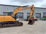 2012 CASE CX210B crawler excavator, side view