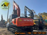 2022 Hitachi ZX200-3G crawler excavator, rear three-quarter view