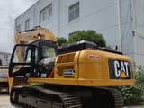 Caterpillar 330D crawler excavator, rear three-quarter view