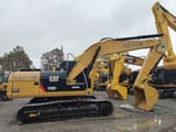 2025 Caterpillar 320D2 Raupenbagger, Seitenansicht
