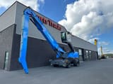 2019 Fuchs MHL350 material handler, side profile view